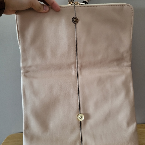 River Island silver and tan clutch - Picture 3 of 6